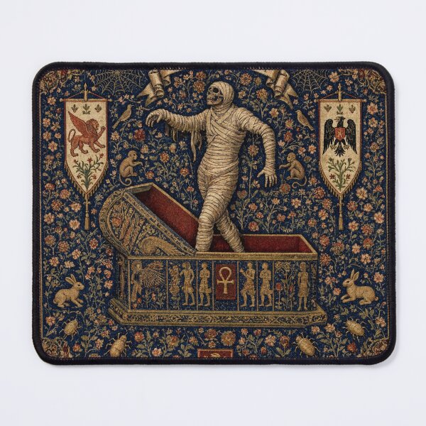 Item preview, Medieval style Halloween Tapestry  The Mummy designed and sold by Vintage Designs +.