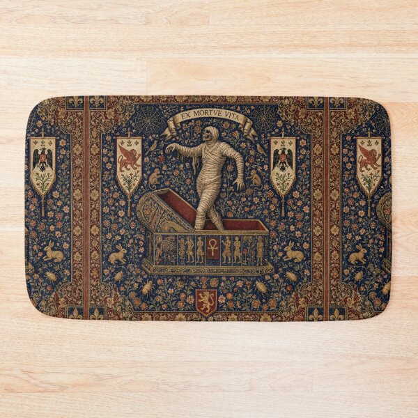 Item preview, Medieval style Halloween Tapestry  The Mummy designed and sold by Vintage Designs +.