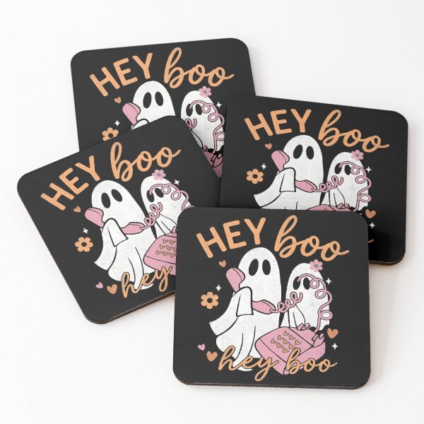Item preview, Hey Boo Cute Ghost Halloween Girls Kids designed and sold by KroghDs.
