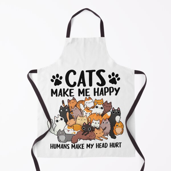 Item preview, Cats Make Me Happy designed and sold by DogoMalulu.