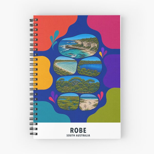 Item preview, Robe Little Dip Lakes Coastal Wildlife designed and sold by Print My Town.