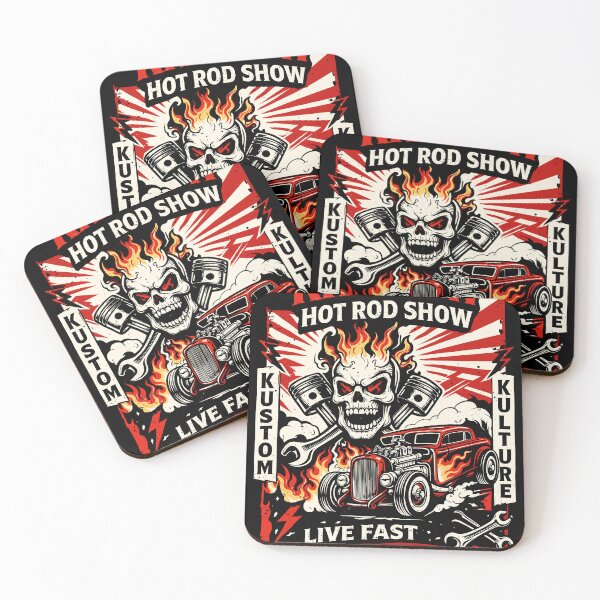 Item preview, Krakow Hot Rod Show Poster designed and sold by Matinez Pink.
