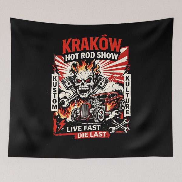 Item preview, Krakow Hot Rod Show Poster designed and sold by Matinez Pink.