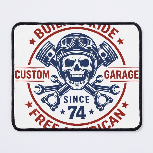 Item preview, Built to Ride Custom Garage Poster designed and sold by Matinez Pink.