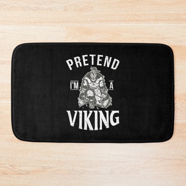 Item preview, Pretend I'm A Viking Funny Warrior Illustration designed and sold by langoncbbialik.