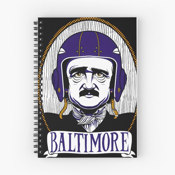 Item preview,  Baltimore Ravin' - Edgar Allan Poe Ravens Baltimore Football designed and sold by Katharherty.