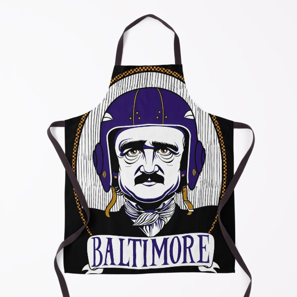 Item preview, Baltimore Ravin' - Edgar Allan Poe Ravens Baltimore Football designed and sold by Katharherty.