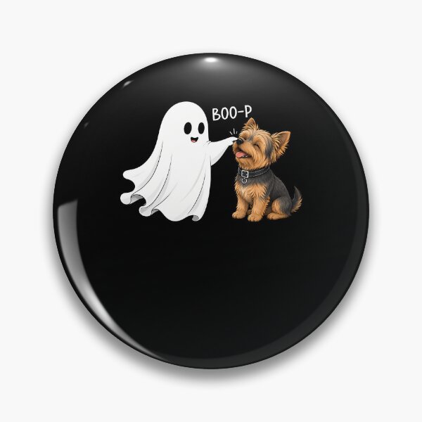 Item preview, Yorkshire Terrier Ghost Boo Boop Halloween Costume Dog Lover designed and sold by TysonLangosh.