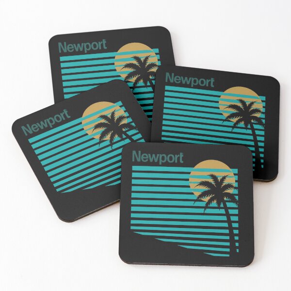 Item preview, Newport Cigarettes Retro Beach Palm Tree designed and sold by bernicepgossc.