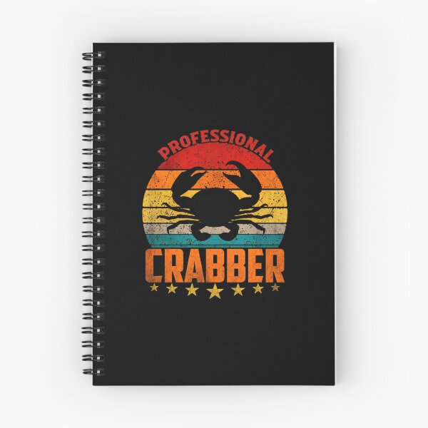 Item preview, Professional Crabber Vintage Sunset Crab Gift designed and sold by ziehmoukyles.