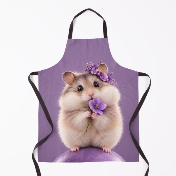 Item preview, Lavender Garden Hamster designed and sold by LiMarchee.