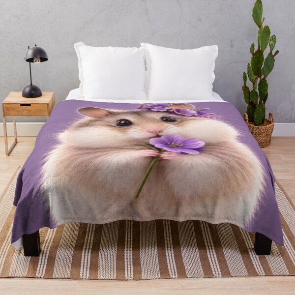 Item preview, Lavender Garden Hamster designed and sold by LiMarchee.