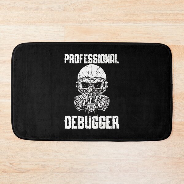 Item preview, Professional Debugger Skull Gas Mask Graphic designed and sold by disheragmorgan.
