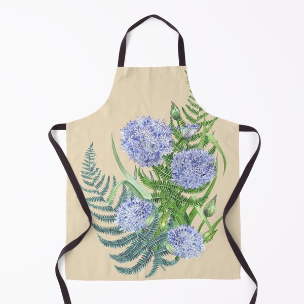Item preview, Harmony blue flowers agapanthus with fern designed and sold by MartaHorodniczy.
