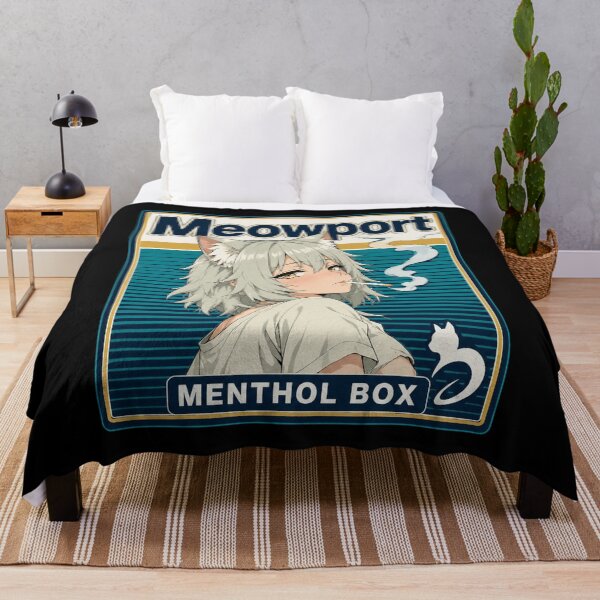 Item preview, Meowport Yani Neko Retro Chainsmoker Cat Cool Toned designed and sold by bernicepgossc.
