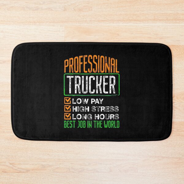 Item preview, Professional Trucker Low Pay High Stress Long Hours Funny designed and sold by kypernikole.