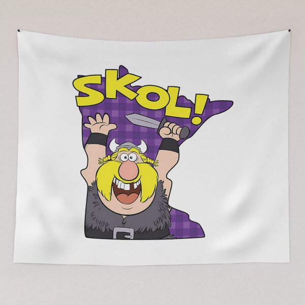 Item preview, Dibujos animados de Skol Vikingo designed and sold by Muraloscopia.