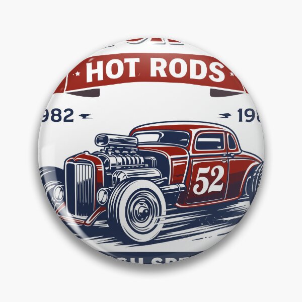 Item preview, Motor City Hot Rods Poster designed and sold by Matinez Pink.