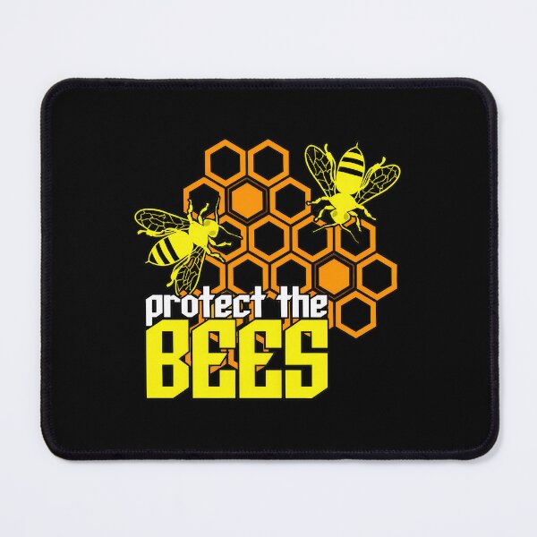 Item preview, Protect The Bees Honeycomb Insect Graphic Design designed and sold by disheragmorgan.