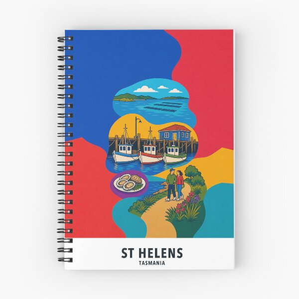 Item preview, St Helens Georges Bay Fishing Harbour designed and sold by Print My Town.