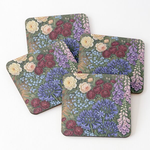 Item preview, Arte floral cálido 2 designed and sold by Unnecessary Necessities.