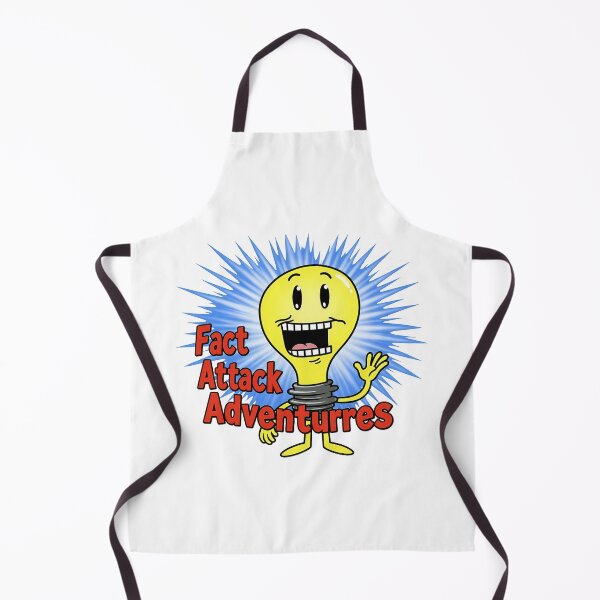 Item preview, Fact Attack Adventurres Lightbulb Cartoon designed and sold by airch.