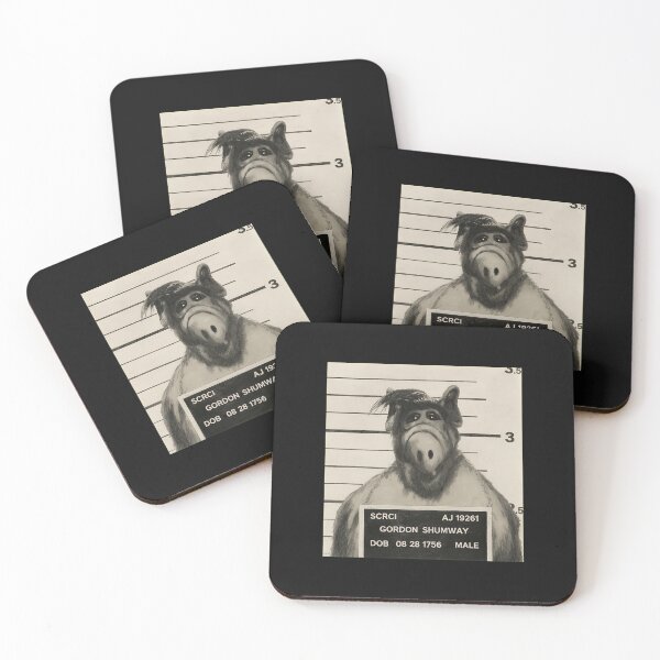 Item preview, Gordon Shumway Mugshot Retro Comedy designed and sold by Damonottlieb.