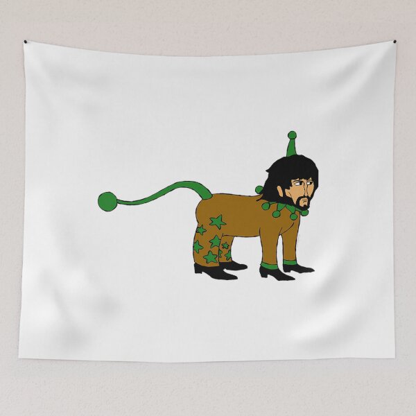 Artikelvorschau, Yellow Submarine George Harrison Circus Dog entworfen und verkauft von Muraloscopia.