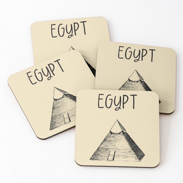 Item preview, Egypt Pyramid Print – Old But Good, Funny Travel Pun Design designed and sold by MarkedArtPrints.