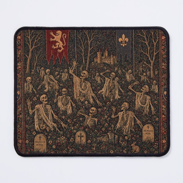 Item preview, Medieval style Halloween Tapestry Zombies designed and sold by Vintage Designs +.
