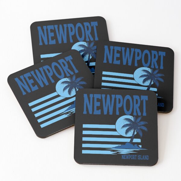 Item preview, Newport Rhode Island Retro Coastal Ocean State designed and sold by bernicepgossc.