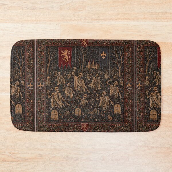 Item preview, Medieval style Halloween Tapestry Zombies designed and sold by Vintage Designs +.