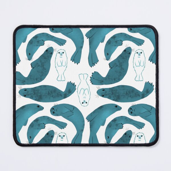 Item preview, Cute Blue Seal Pattern designed and sold by EllenorMererid.