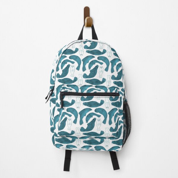 Item preview, Cute Blue Seal Pattern designed and sold by EllenorMererid.