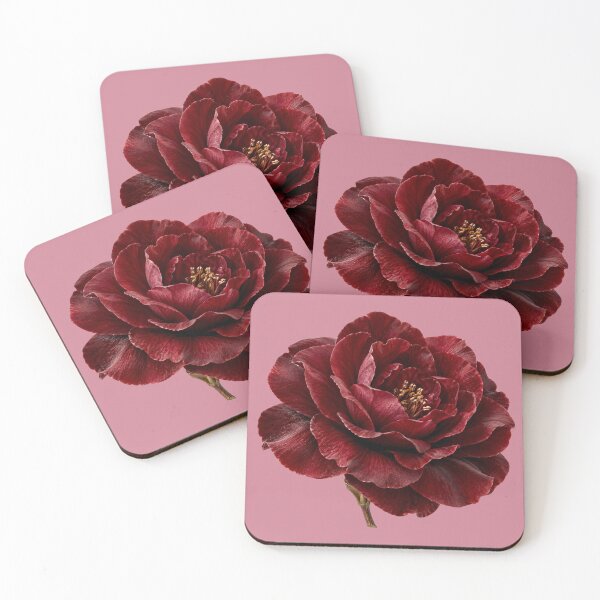 Item preview, Dark Red Peony Gothic Floral Aesthetic designed and sold by jianina-alondra.