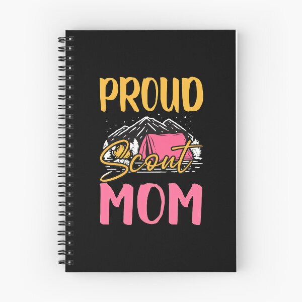 Item preview, Proud Scout Mom Camping Mountains Graphic designed and sold by langoncbbialik.