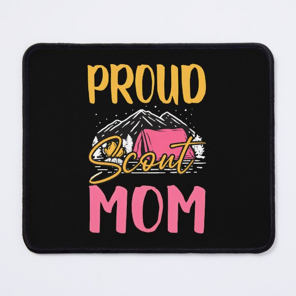 Item preview, Proud Scout Mom Camping Mountains Graphic designed and sold by langoncbbialik.