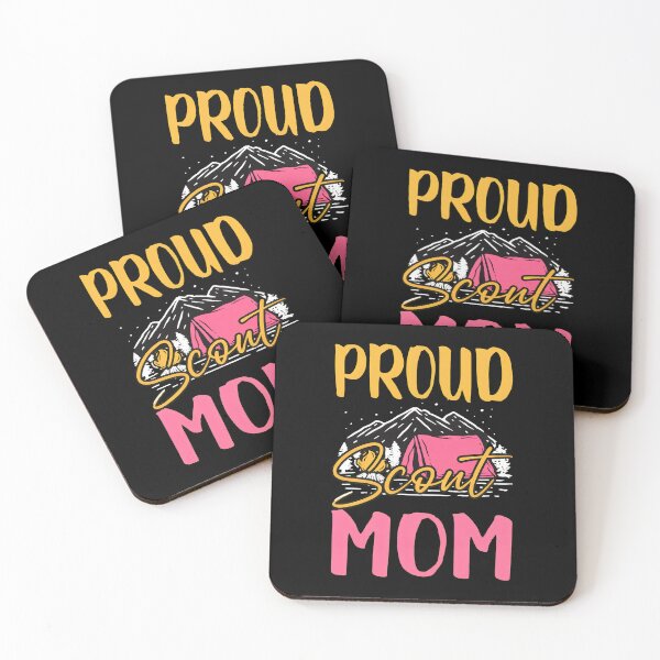 Item preview, Proud Scout Mom Camping Mountains Graphic designed and sold by langoncbbialik.