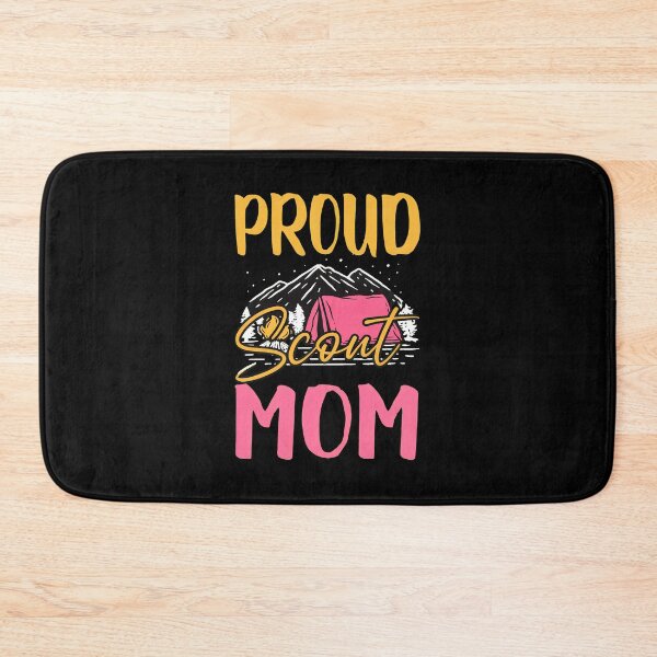 Item preview, Proud Scout Mom Camping Mountains Graphic designed and sold by langoncbbialik.