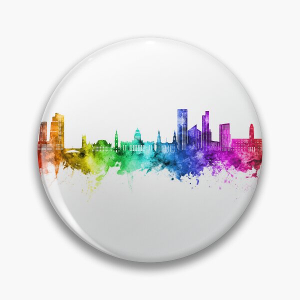 Item preview, Leeds England Skyline designed and sold by ArtPrints.