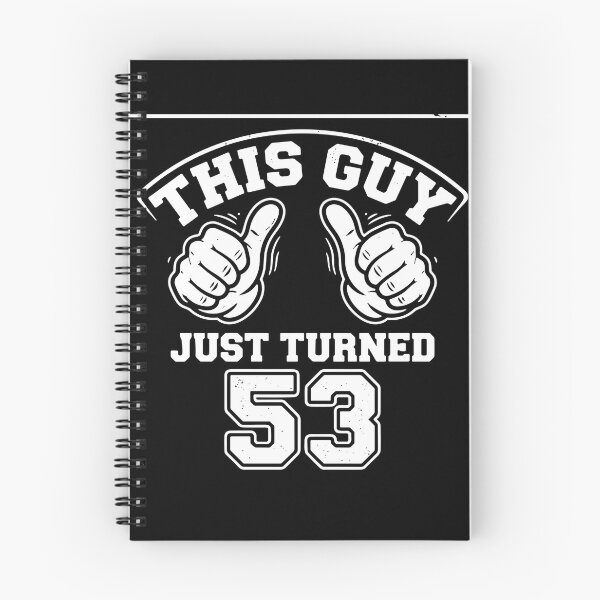 Item preview, This Guy Just Turned 53 53rd Birthday Milestone For Men designed and sold by PopStars1993.