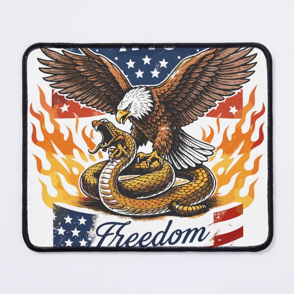 Item preview, Land of Liberty American Eagle Poster designed and sold by Matinez Pink.
