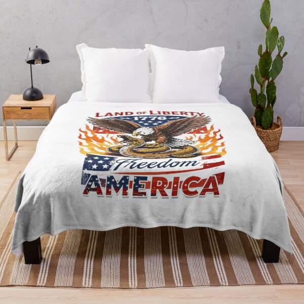 Item preview, Land of Liberty American Eagle Poster designed and sold by Matinez Pink.