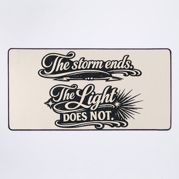 Item preview, The storm ends. The light does not.(Vintage Version) designed and sold by MaxDreamsArt.