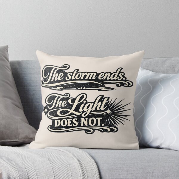 Item preview, The storm ends. The light does not.(Vintage Version) designed and sold by MaxDreamsArt.