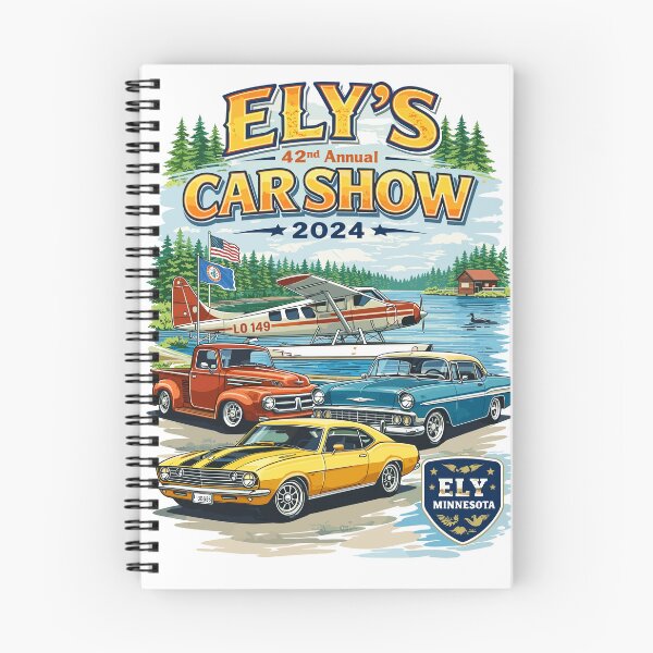 Item preview, Ely's Annual Car Show Poster designed and sold by Matinez Pink.