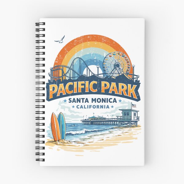 Item preview, Pacific Park Santa Monica Poster designed and sold by Matinez Pink.
