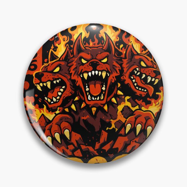Item preview, Hellhound Cerberus Poster designed and sold by Matinez Pink.