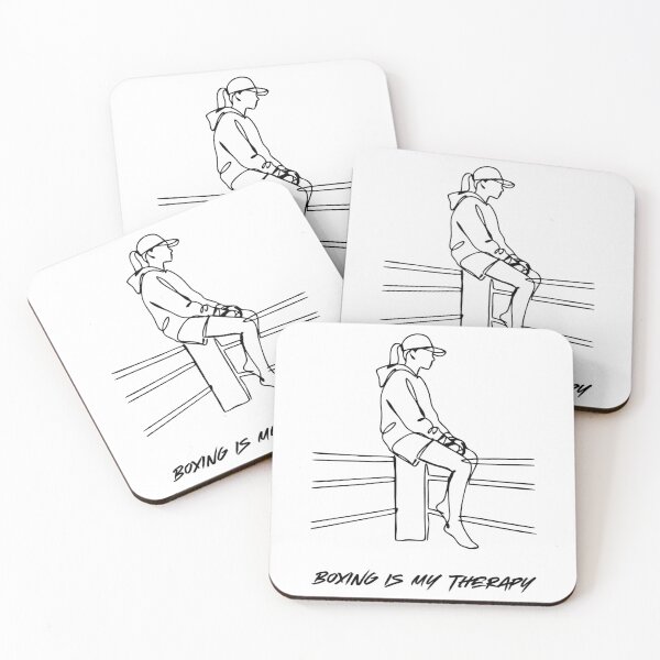 Item preview, Boxing Is My Therapy - Female Boxer designed and sold by Indoni.