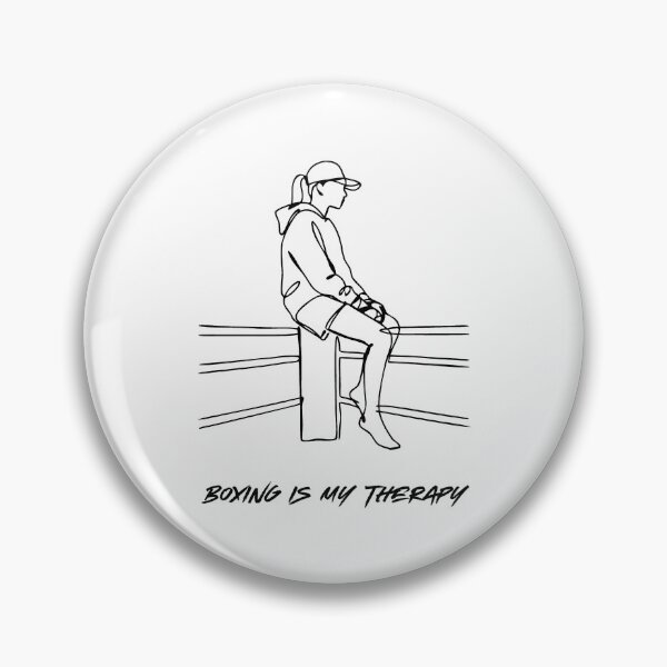 Item preview, Boxing Is My Therapy - Female Boxer designed and sold by Indoni.